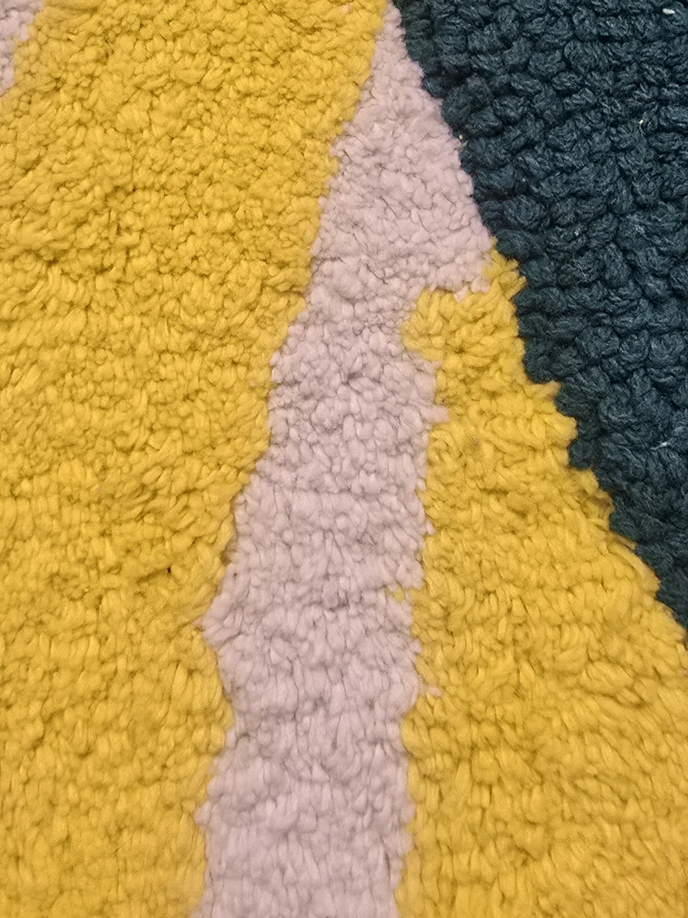 Room Essentials Yellow & Green Lemon-Shaped Bath Rug